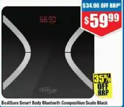 Chemist Warehouse BodiSure Smart Body Bluetooth Composition Scale Black offer