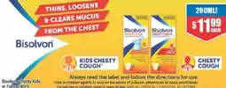 Chemist Warehouse Bisolvon Chesty Kids or Forte offer