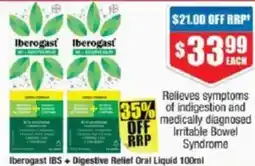 Chemist Warehouse Iberogast IBS + Digestive Relief Oral Liquid offer