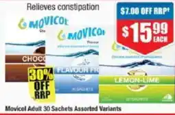 Chemist Warehouse Movicol Adult 30 Sachets Assorted Variants offer