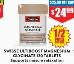 Chemist Warehouse Swisse ultiboost magnesium swisse ultiboost high strength magnesium powder berry offer