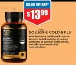 Chemist Warehouse GO Ester-C COLD & FLU offer