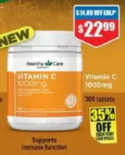 Chemist Warehouse Vitamin C 1000mg offer