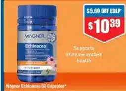 Chemist Warehouse Wagner Echinacea 60 Capsules offer