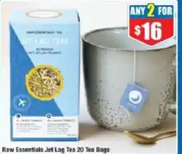 Chemist Warehouse Raw Essentials Jet Lag Tea 20 Tea Bags offer