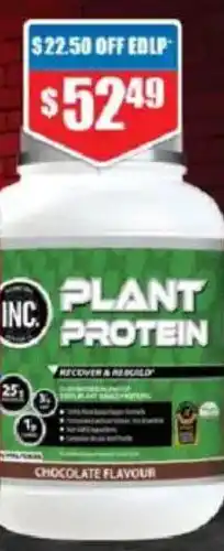 Chemist Warehouse PLANT PROTEIN offer