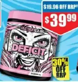 Chemist Warehouse DEFICIT CLINICAL offer