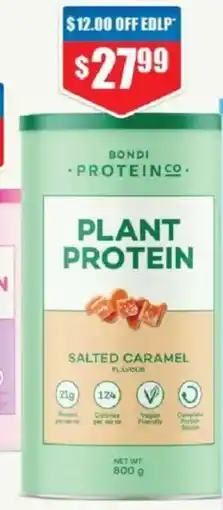 Chemist Warehouse Plant protein salted caramel offer