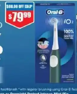 Chemist Warehouse Oral-B Power Toothbrush 10 2 Series Electric Forest Green offer