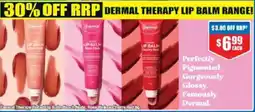 Chemist Warehouse Dermal Therapy Tinted Lip Balm Peach Nude, Rose Pink or Cherry Red offer
