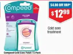 Chemist Warehouse Compeed Cold Sore Patch 15 Pack offer