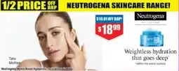 Chemist Warehouse Neutrogena Hydro Boost Hyaluronic Acid Water Cel offer