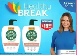Chemist Warehouse DermaVeen Daily Nourish Soap Free Wash or Moisturising Lotion offer
