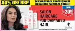Chemist Warehouse Schwarzkopf Professional Bonacure Haircare offer