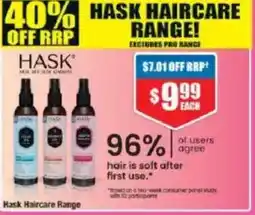 Chemist Warehouse Hask Haircare offer