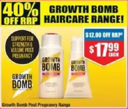 Chemist Warehouse Growth Bomb Post Pregnancy offer