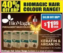 Chemist Warehouse BioMagic Hair Colour Range Available in a range of colours offer