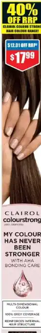Chemist Warehouse CLAIROL colourstrong offer