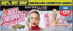 Chemist Warehouse Maybelline Cosmetics offer