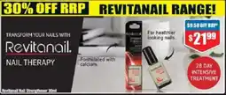 Chemist Warehouse Revitanail Nail Strengthener offer