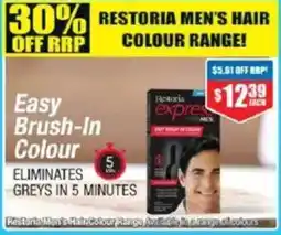 Chemist Warehouse Restoria Men's Hair Colour offer