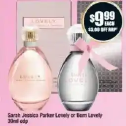 Chemist Warehouse Sarah Jessica Parker Lovely or Bom Lovely offer