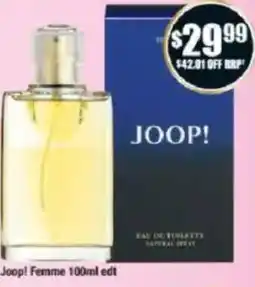 Chemist Warehouse Joop! Femme edt offer