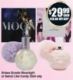Chemist Warehouse Ariana Grande Moonlight or Sweet Like Candy edp offer