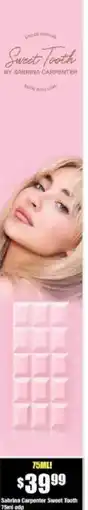 Chemist Warehouse Sabrina Carpenter Sweet Tooth edp offer