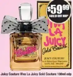 Chemist Warehouse Juicy Couture Viva La Juicy Gold Couture edp offer