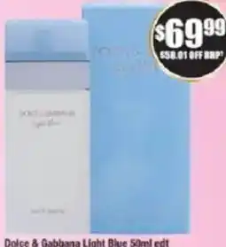 Chemist Warehouse Dolce & Gabbana Light Blue edt offer