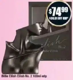 Chemist Warehouse Billie Eilish Eilish No. 2 edp offer