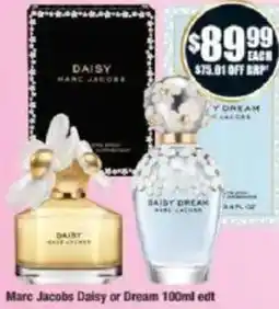 Chemist Warehouse Marc Jacobs Daisy or Dream edt offer