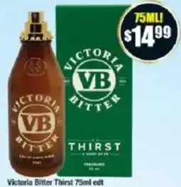 Chemist Warehouse Victoria Bitter Thirst edt offer