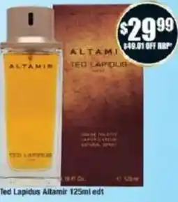 Chemist Warehouse Ted Lapidus Altamir edt offer