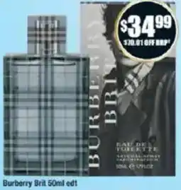 Chemist Warehouse Burberry Brit edt offer