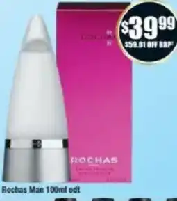 Chemist Warehouse Rochas Man edt offer