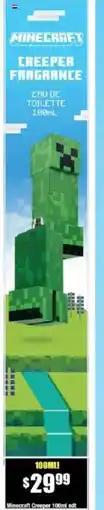 Chemist Warehouse Minecraft Creeper edt offer