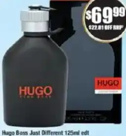 Chemist Warehouse Hugo Boss Just Different edt offer