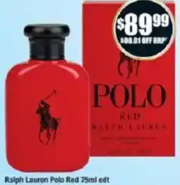 Chemist Warehouse Ralph Lauren Polo Red edt offer