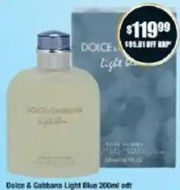 Chemist Warehouse Dolce & Gabbana Light Blue edt offer