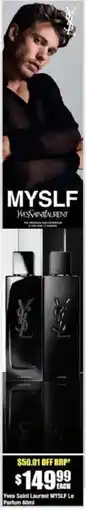 Chemist Warehouse Yves Saint Laurent MYSLF Le 33 Partum offer