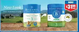 Chemist Warehouse Bellamy's Organic Toddler Milk Drink Step 3 offer