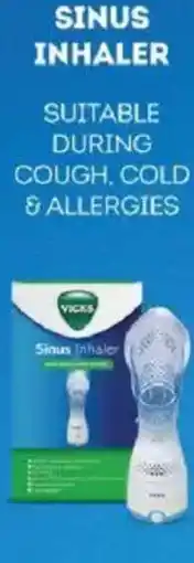 Chemist Warehouse Sinus inhaler suitable during cough, cold & allergies offer