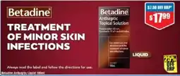 Chemist Warehouse Betadine Antiseptic Liquid offer