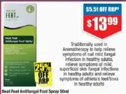 Chemist Warehouse Neat Feat Antifungal Foot Spray offer