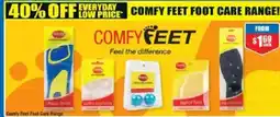 Chemist Warehouse Comfy Feet Foot Care Range offer