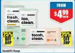 Chemist Warehouse Clean LIFE Range offer