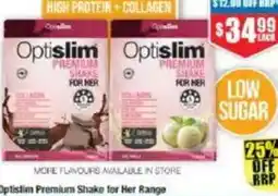 Chemist Warehouse Optistim Premium Shake for Her Range offer