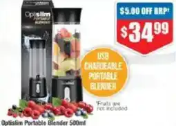 Chemist Warehouse Optislim Portable Blender offer